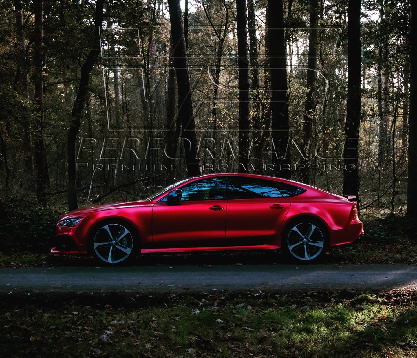 Scheibentönung bei einem Audi RS7 bei VS Performance in Rheine